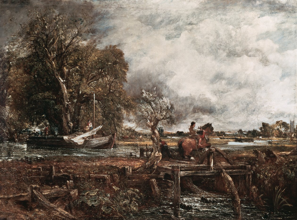 Il cavallo che salta, c.1825 da John Constable