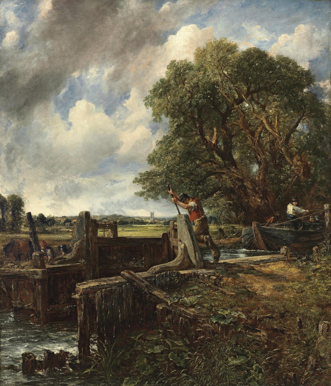 La chiusa da John Constable