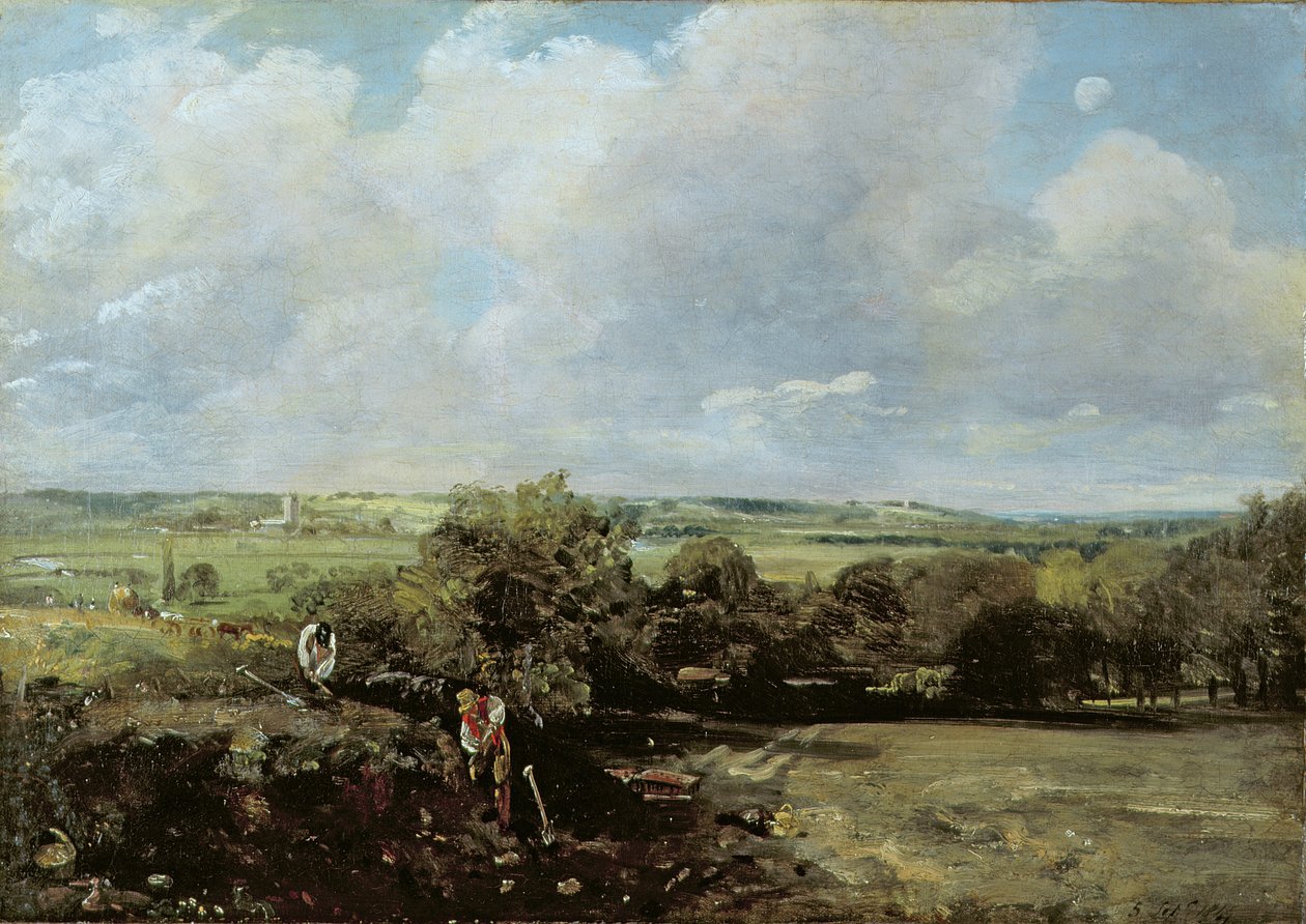 La Valle di Dedham da John Constable