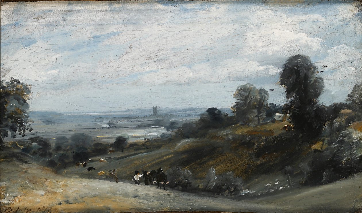 La valle di Dedham da Langham, 1812 da John Constable