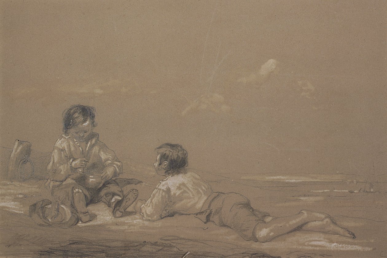 I giovani costruttori di barche da John Constable