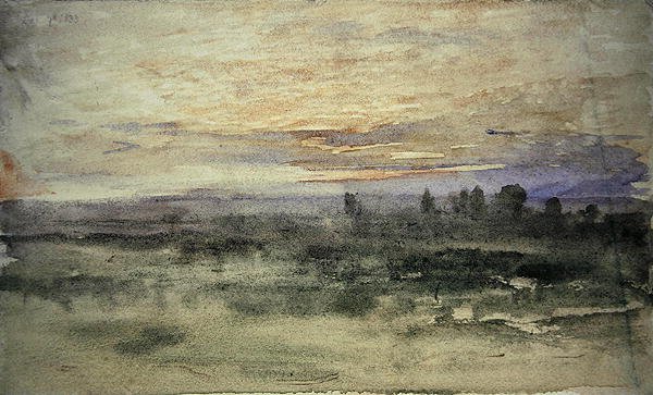 Vista da Hampstead da John Constable