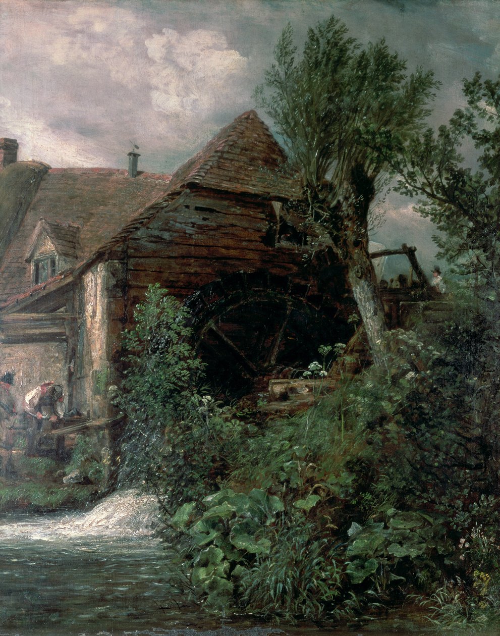 Mulino ad acqua a Gillingham, Dorset da John Constable