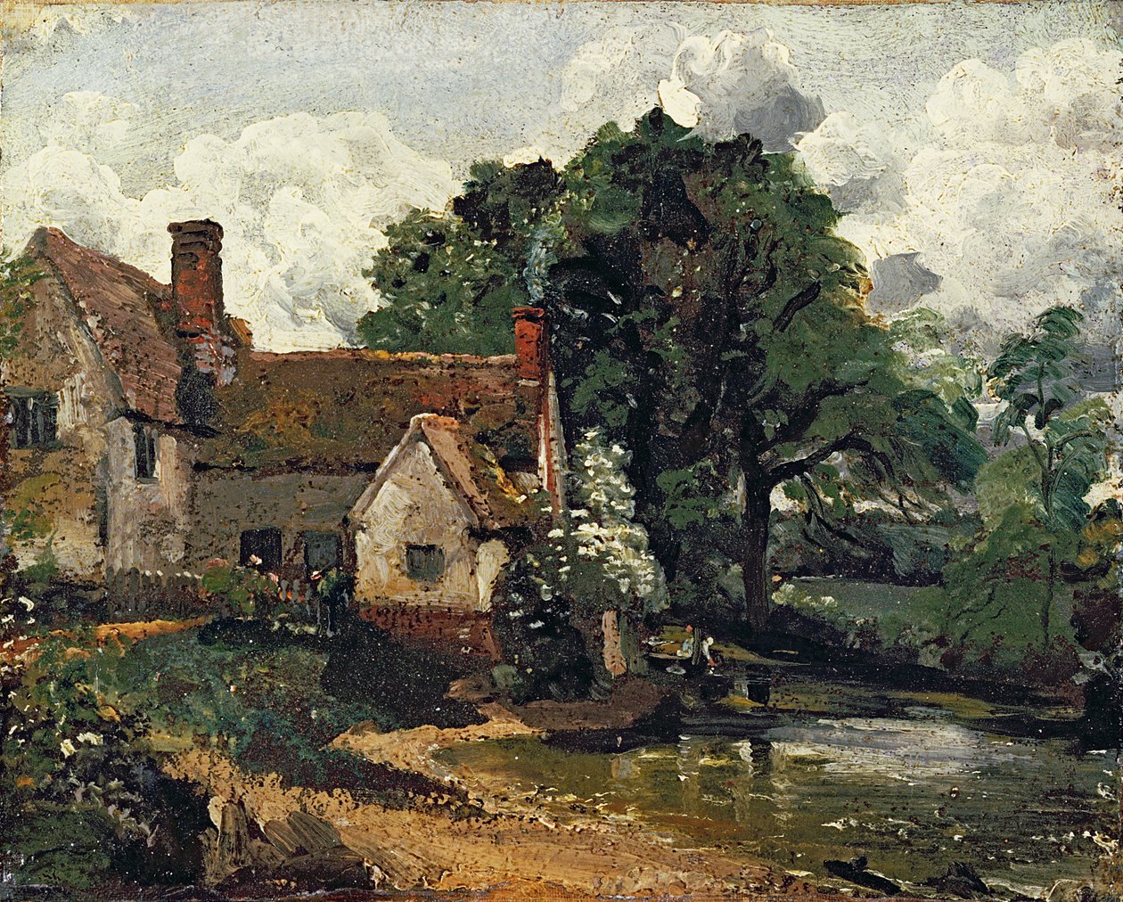 La casa di Willy Lott, 1816 da John Constable
