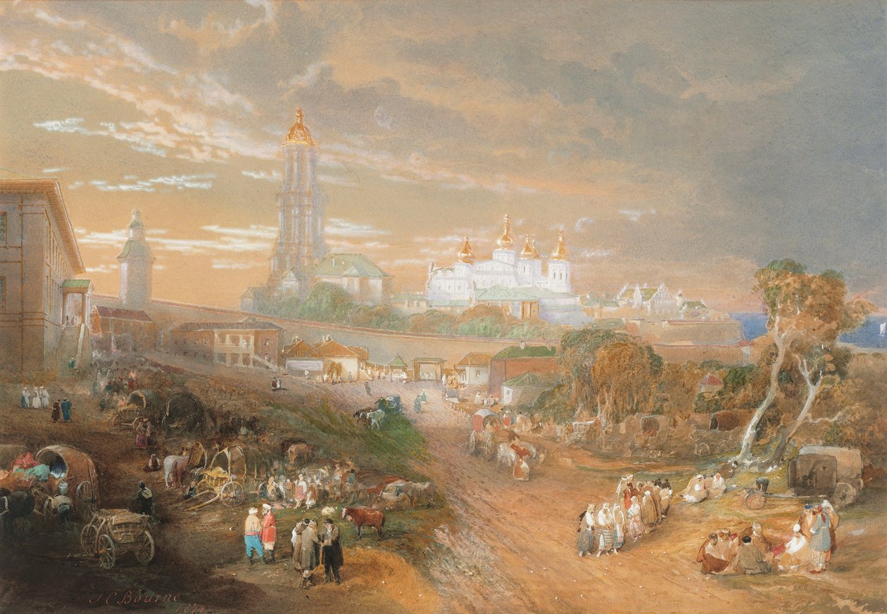 Kiev Pechersk Lavra da John Cooke Bourne