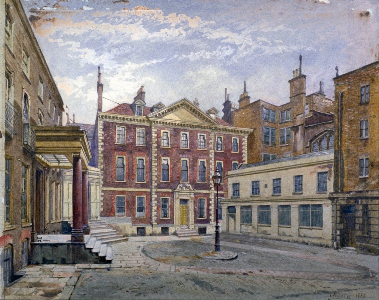 Austin Friars Street, Città di Londra da John Crowther