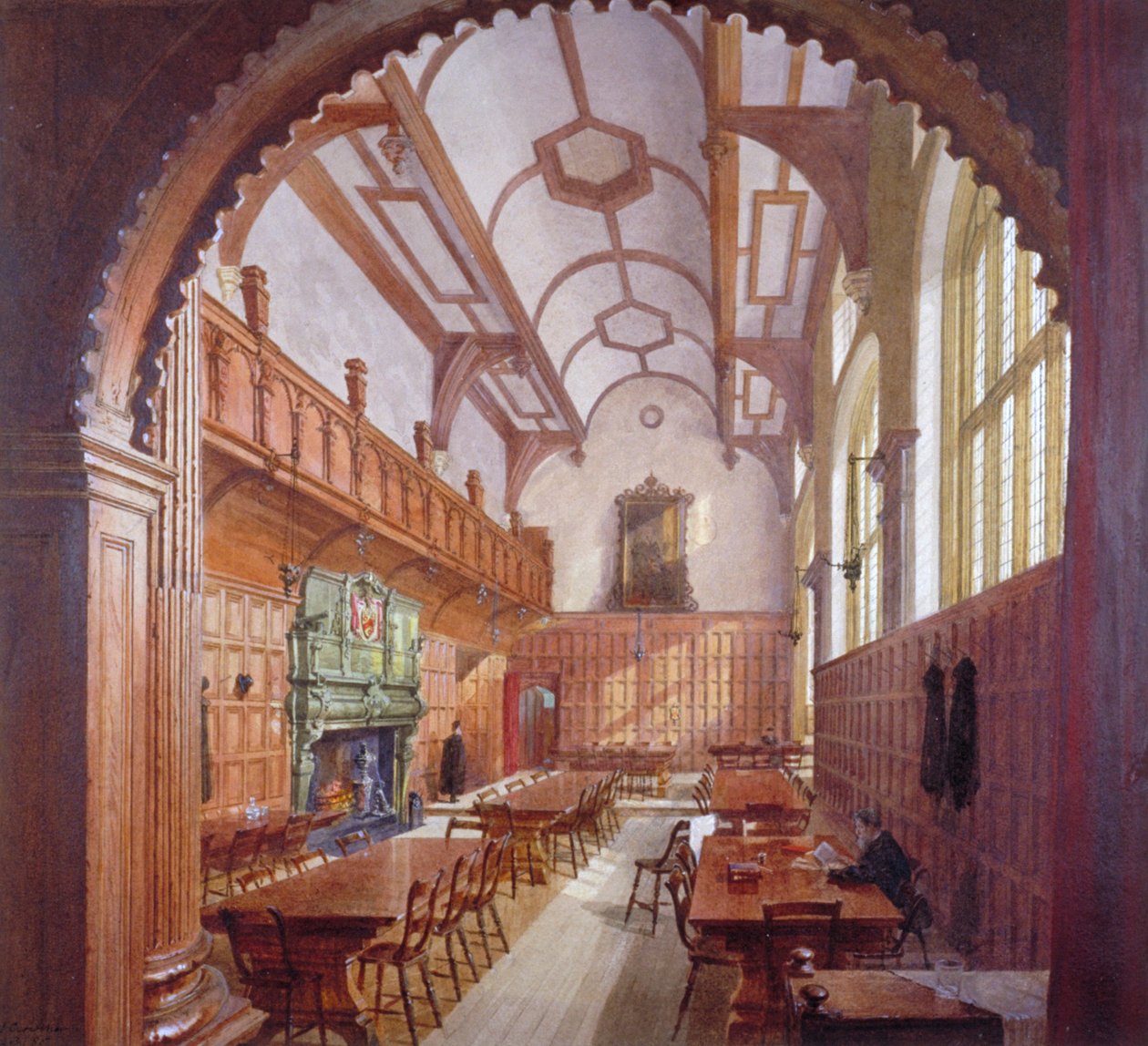 Grande Sala, Charterhouse, Londra, 1885 da John Crowther