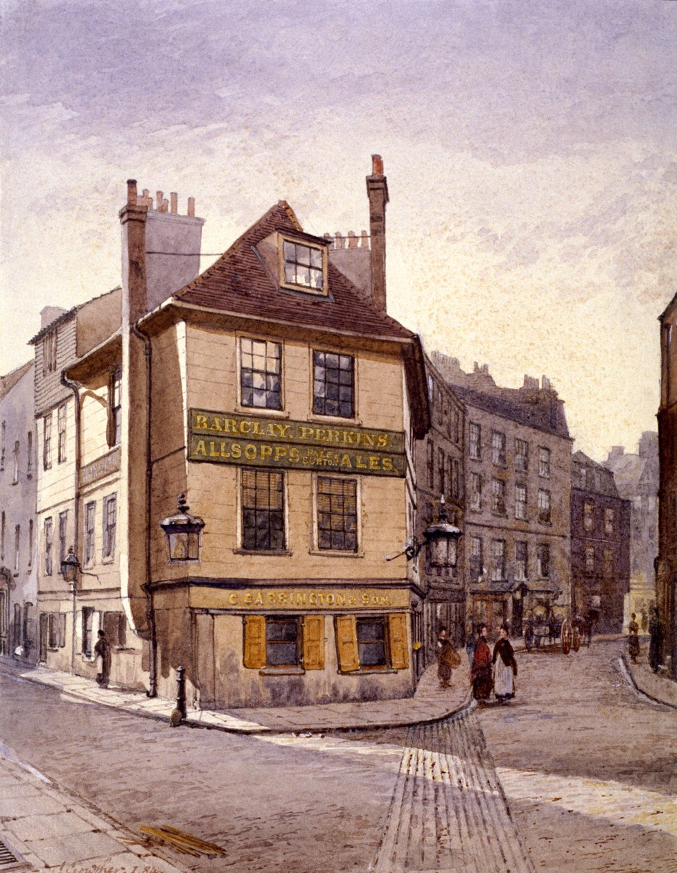 Northumberland Head Inn, Stepney, Londra, 1884 da John Crowther