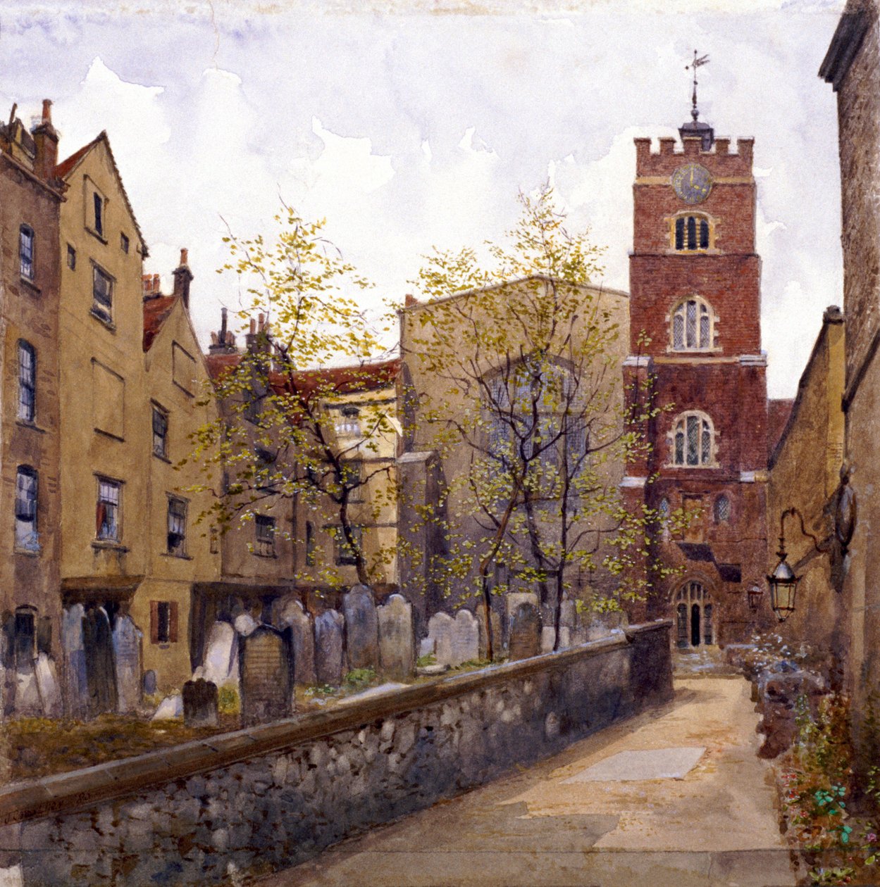 Priorato di San Bartolomeo, Londra, 1880 da John Crowther
