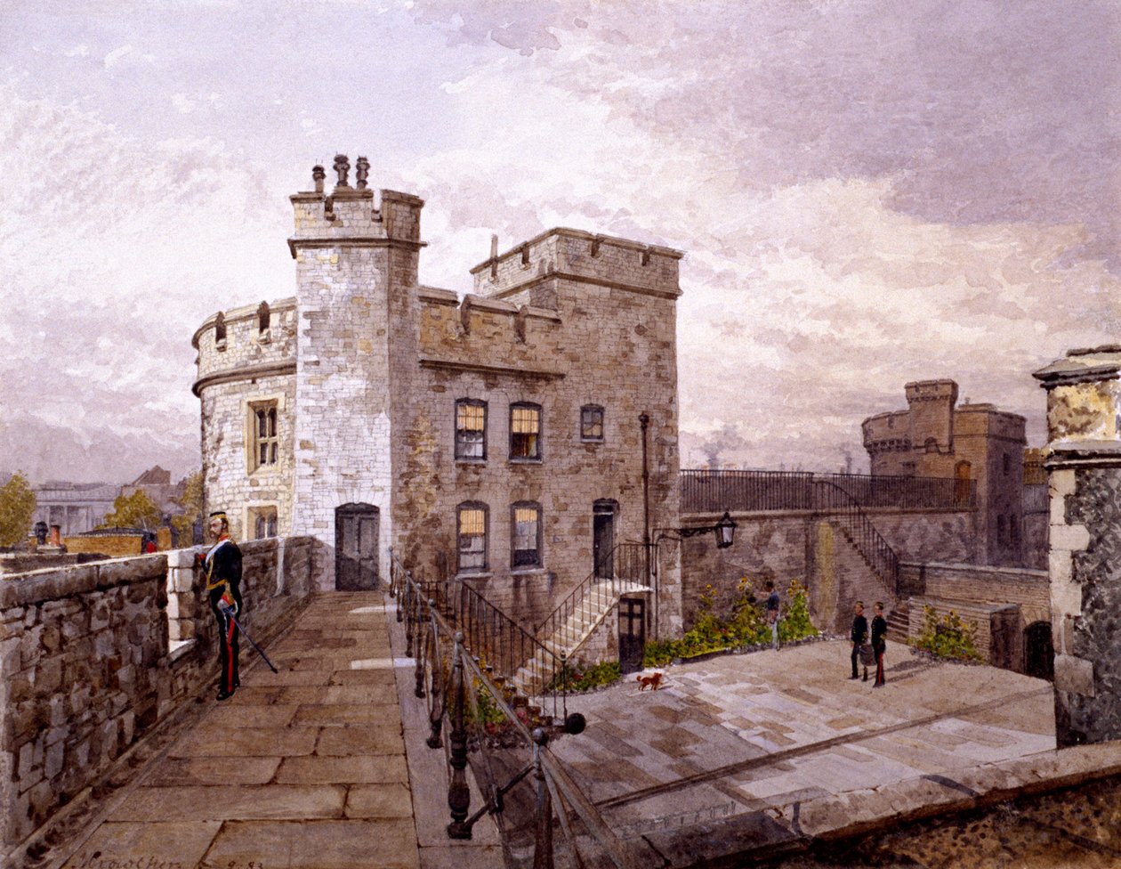 Torre di Londra, Londra, 1883 da John Crowther