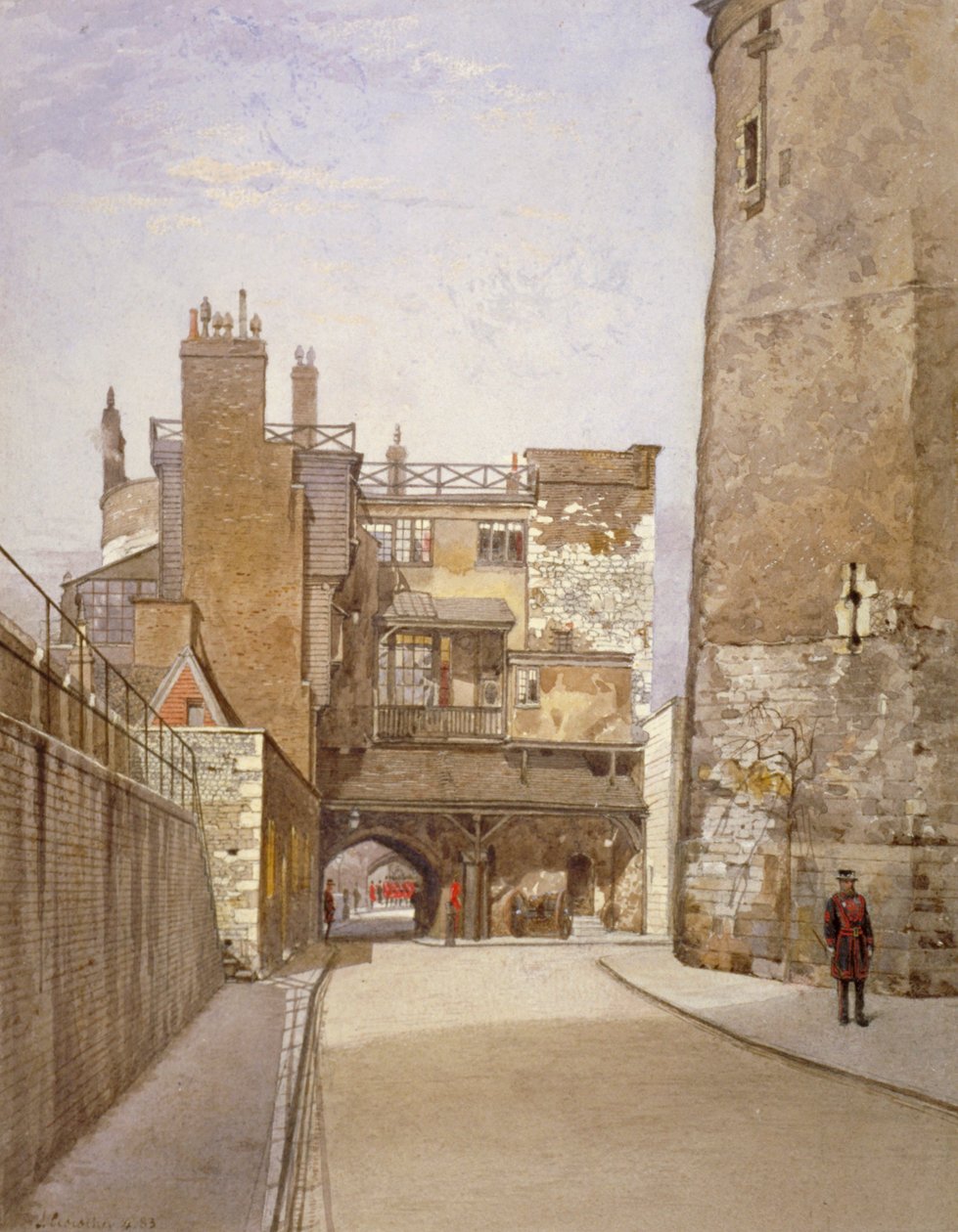 Torre di Londra, Stepney, Londra, 1883 da John Crowther