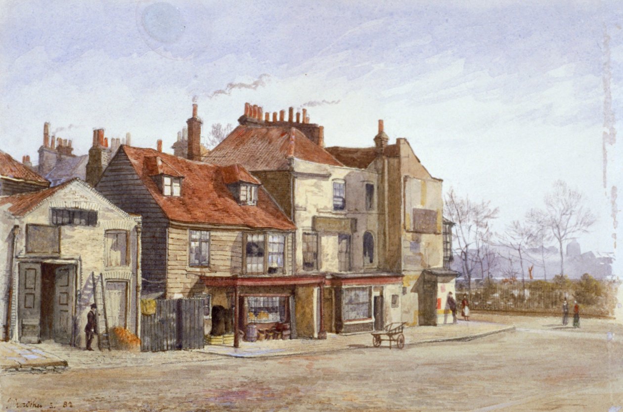 Veduta di Lawrence Street, Chelsea, Londra da John Crowther