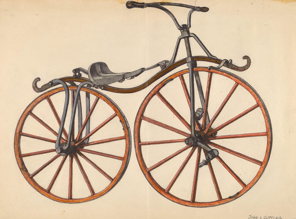 Bicicletta da John Cutting