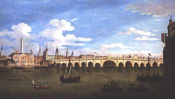 Ponte di Londra, c.1820 da John Dean Paul