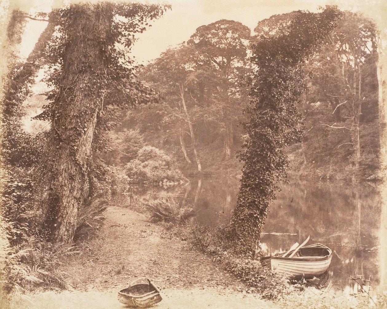 Lago Superiore, 1853-56 da John Dillwyn Llewelyn