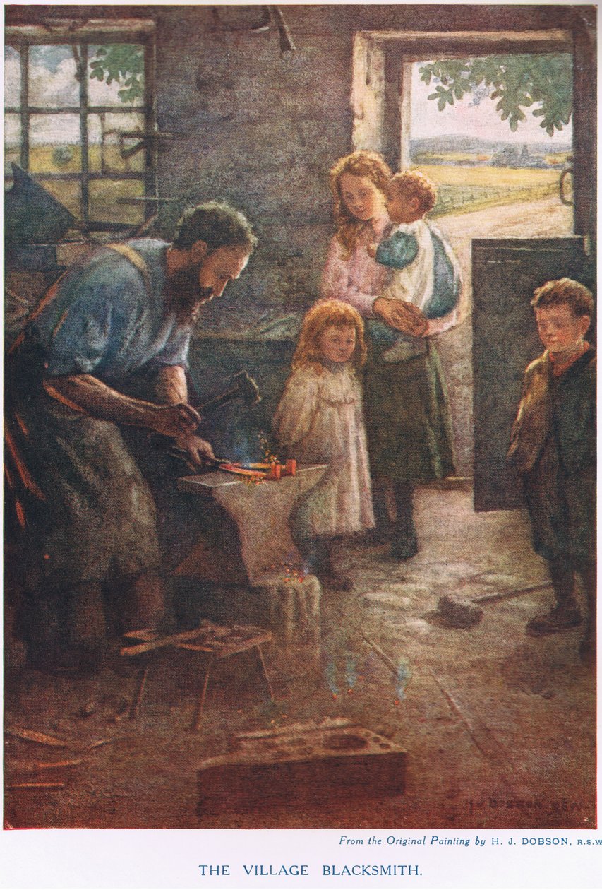 Il Fabbro del Villaggio da John Dobson