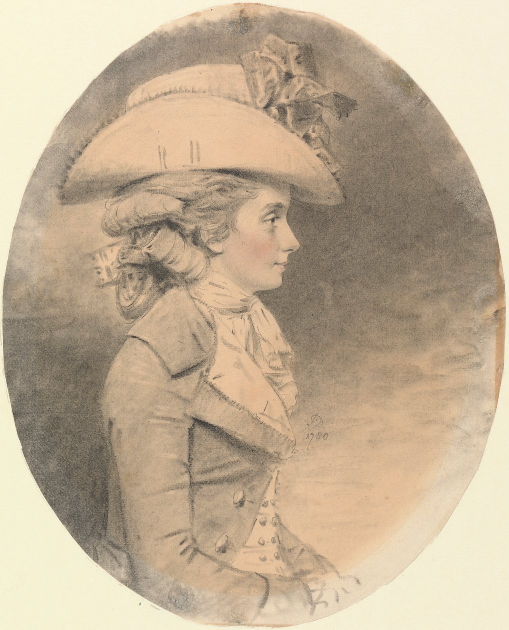 Signora Ives di Catton da John Downman