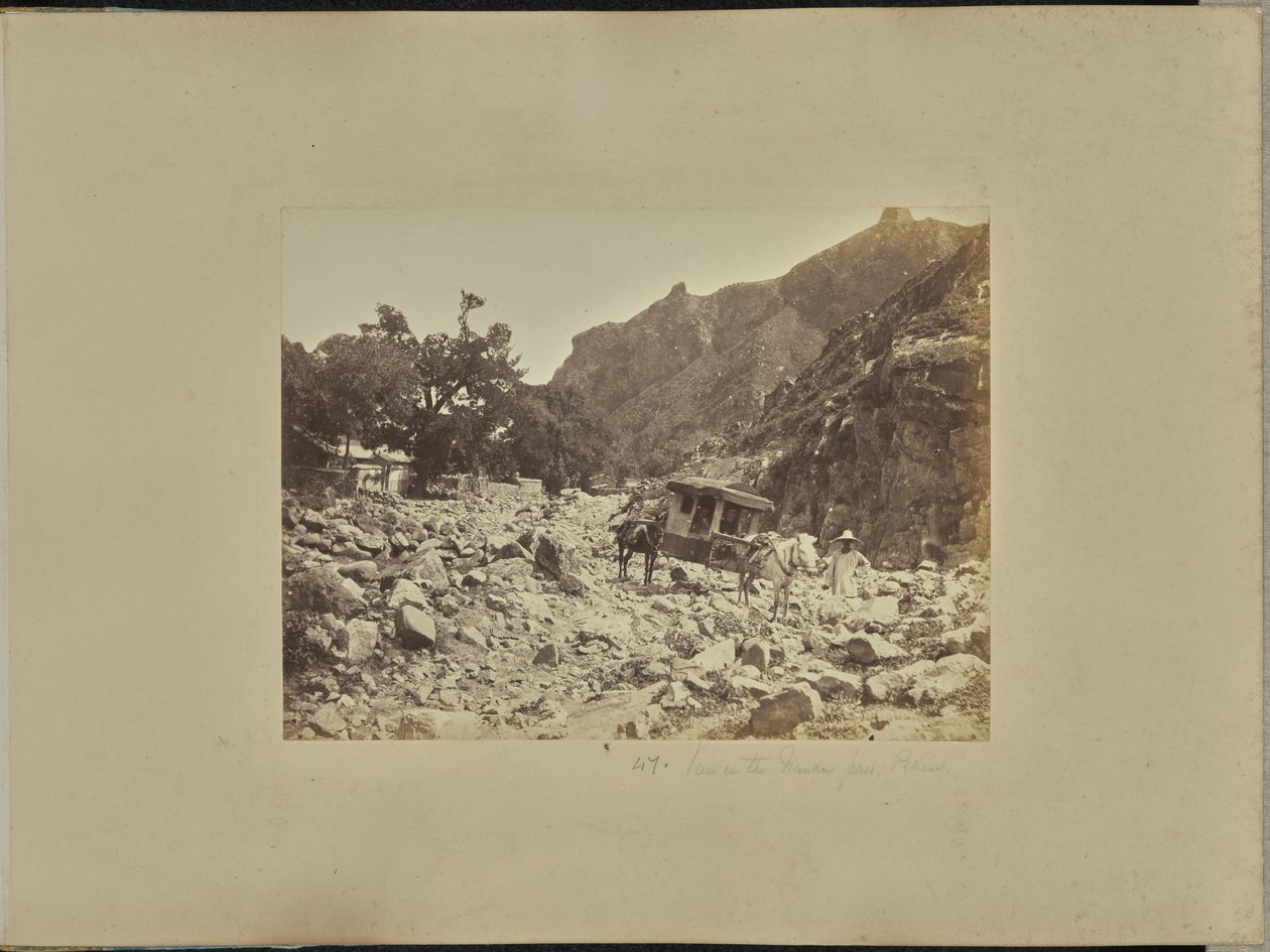 Vista sul passo di Nankow. Pekin [sic] da John Dudgeon