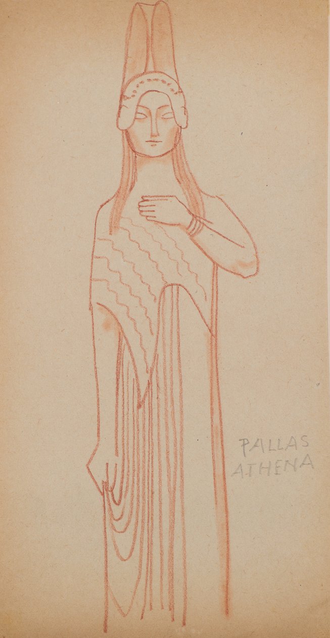 Pallade Atena da John Duncan