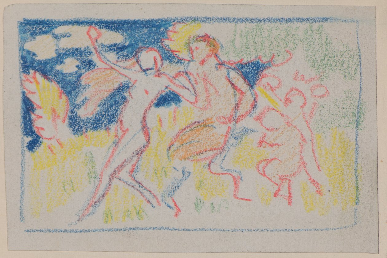 Senza titolo [Quattro figure danzanti] da John Duncan