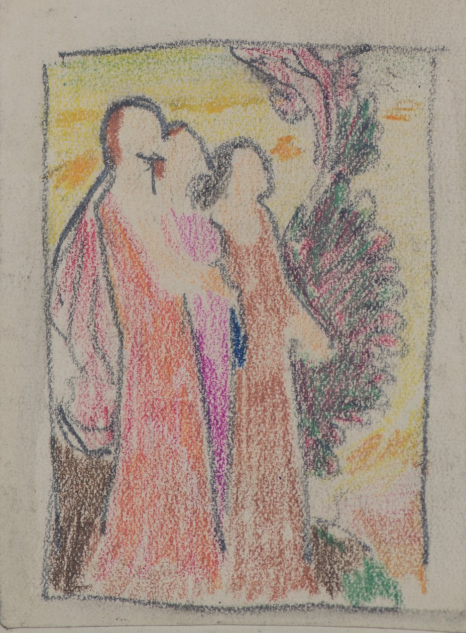 Senza titolo [Tre figure] da John Duncan