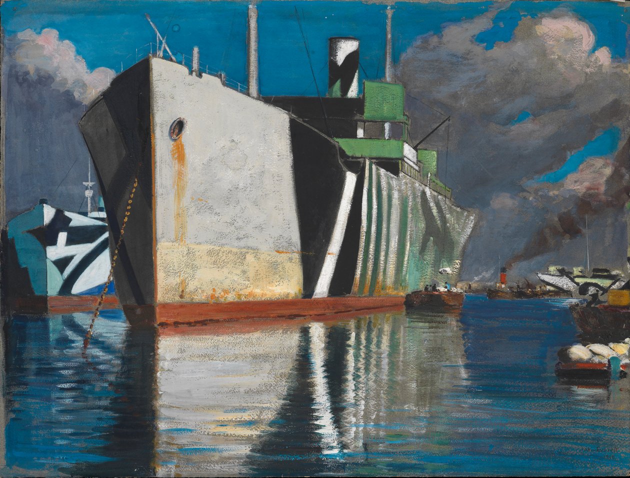 Scarico della farina da John Everett