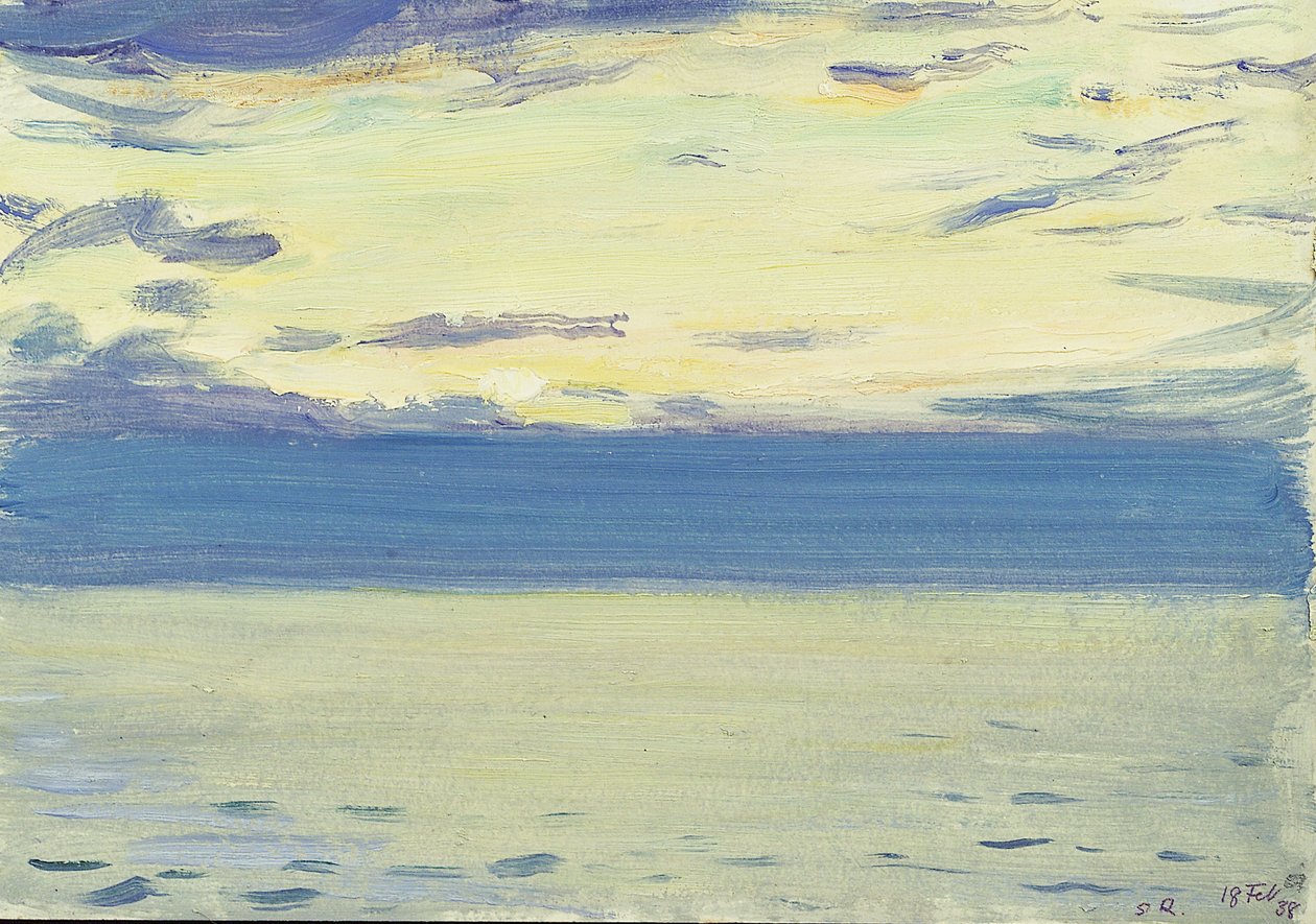 Paesaggio marino dal 