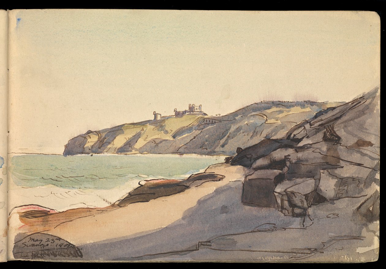 Paesaggio marino, taccuino da John Everett