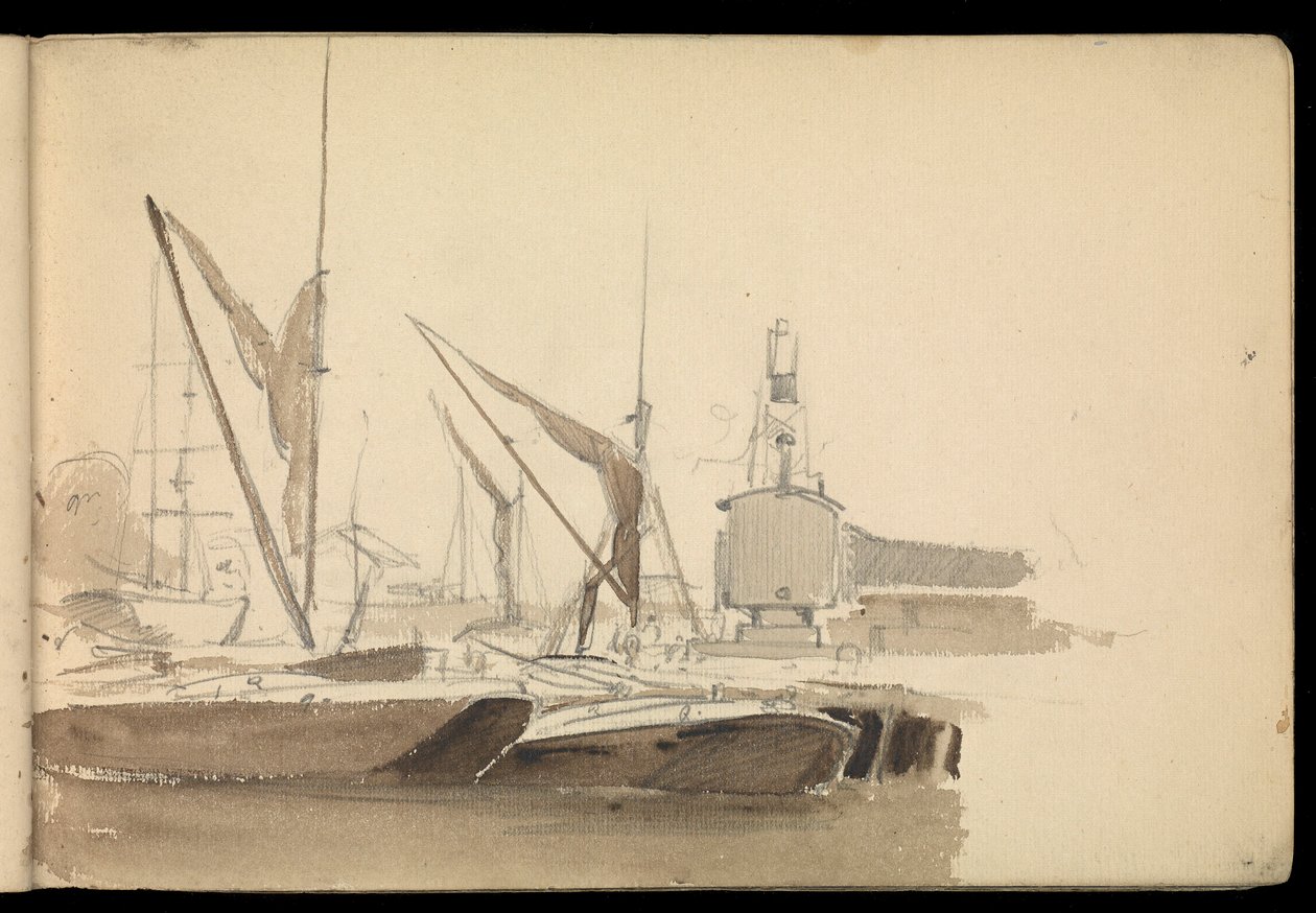 Paesaggio marino, taccuino da John Everett