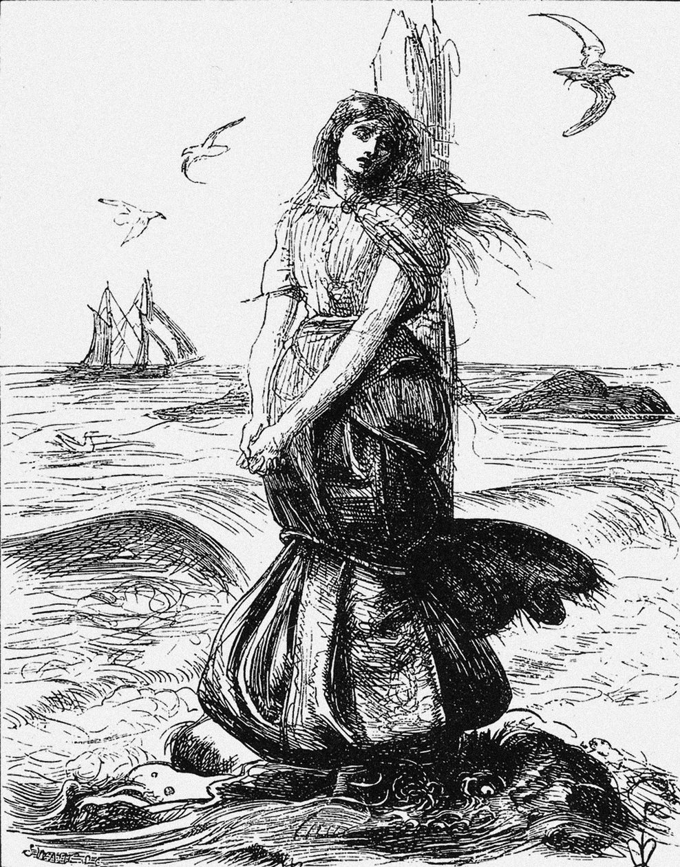 Margaret Wilson, 1862 da John Everett Millais
