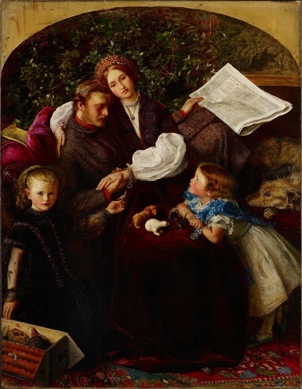 Pace conclusa, 1856 da John Everett Millais
