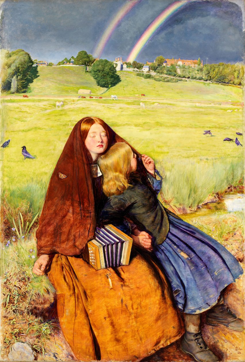 La ragazza cieca da John Everett Millais