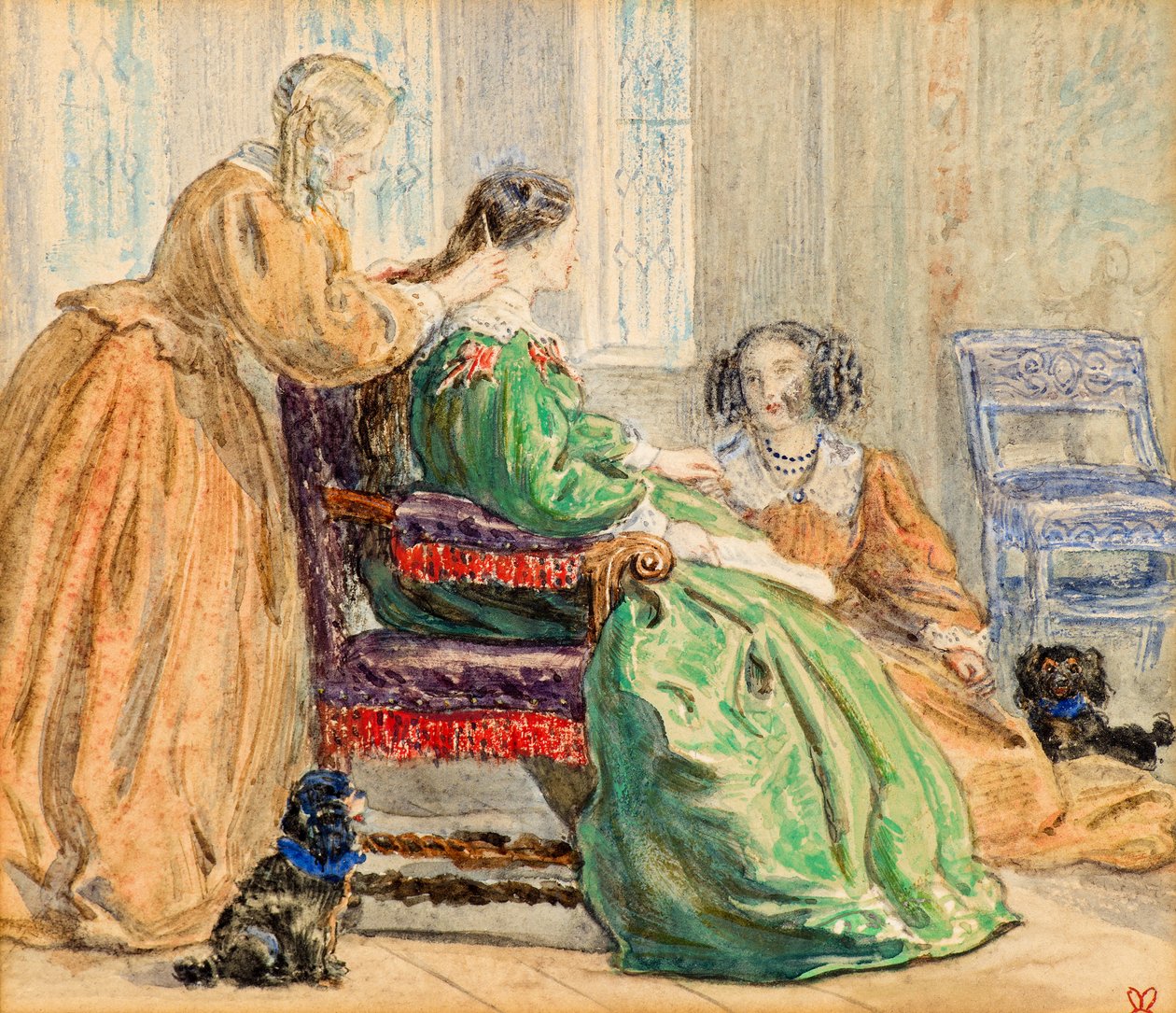 La toilette da John Everett Millais