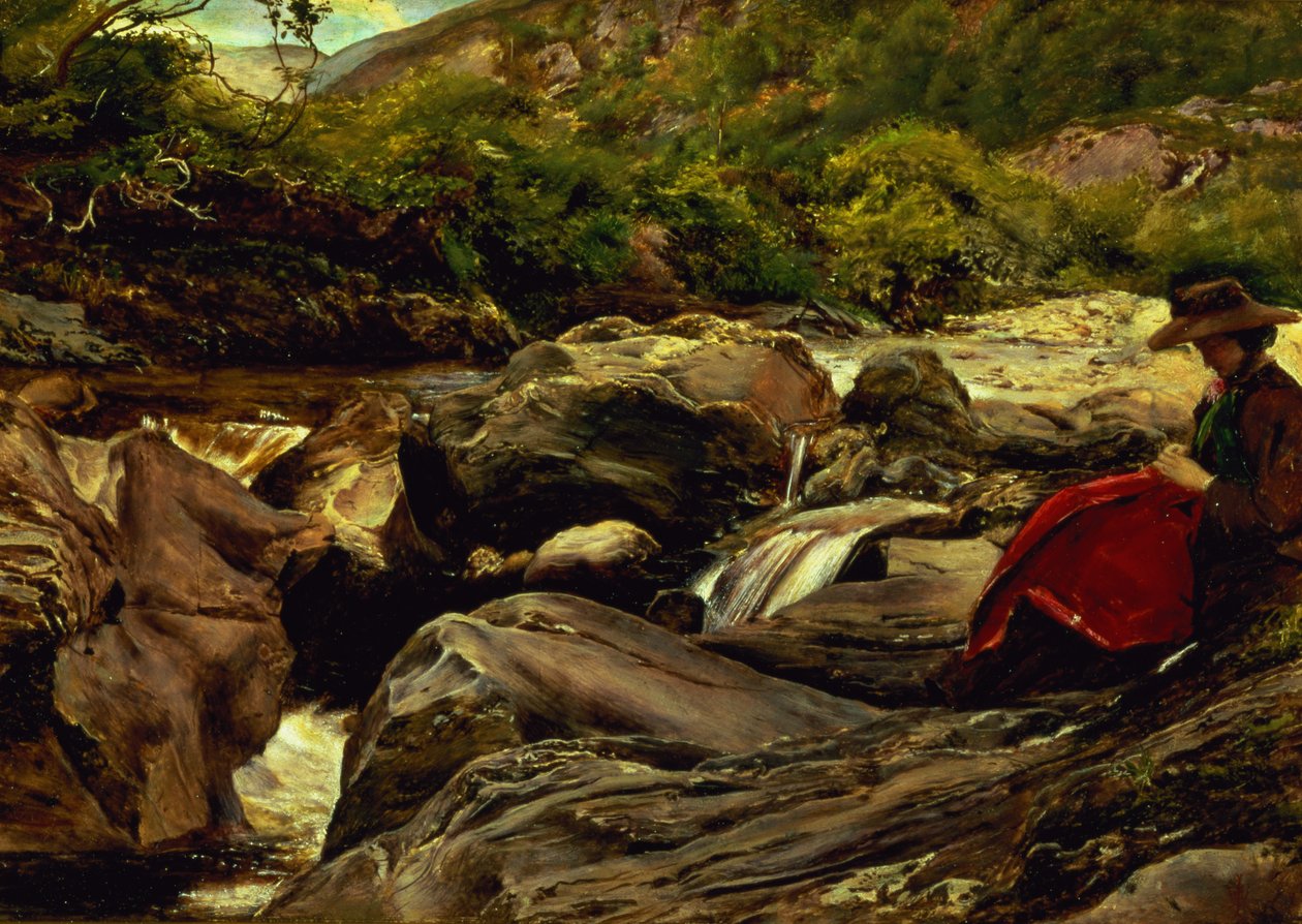 La cascata da John Everett Millais