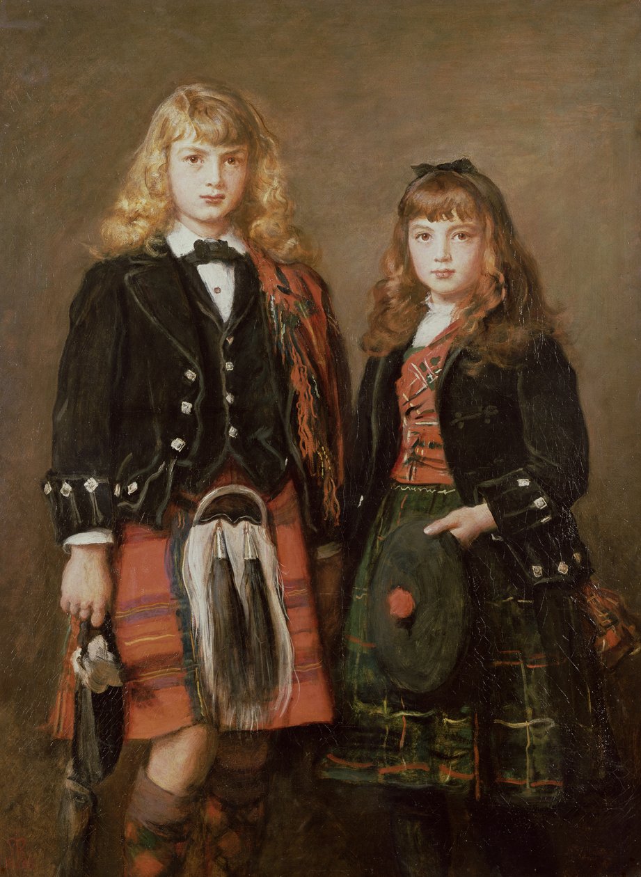 Due bambini da John Everett Millais