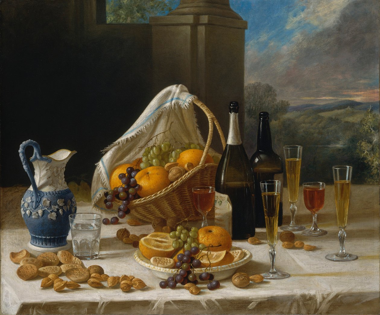 Natura morta a pranzo da John F. Francis