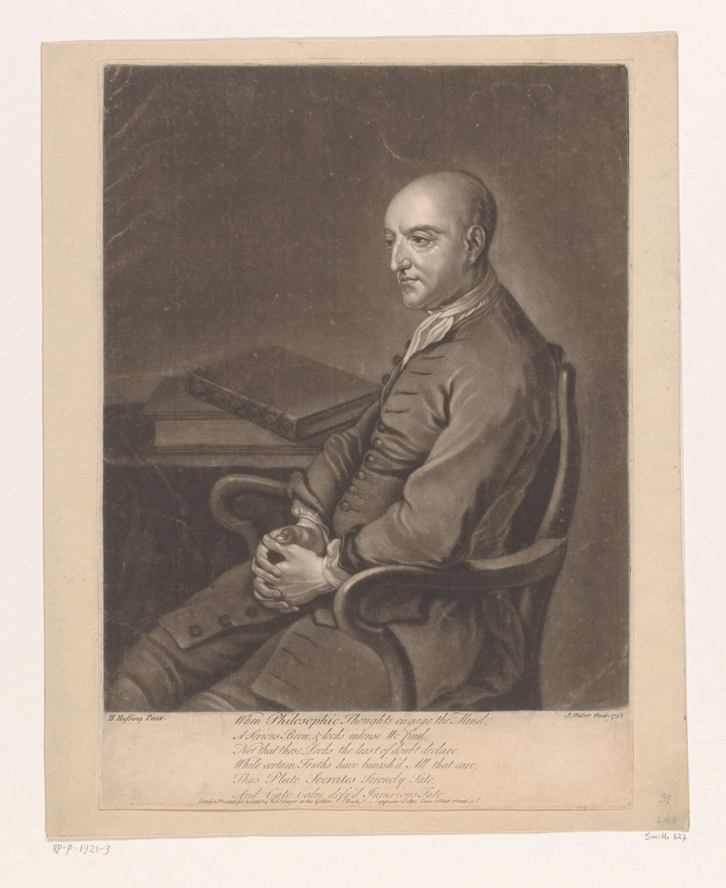 Ritratto di Humphrey Skelton da John Faber (II)