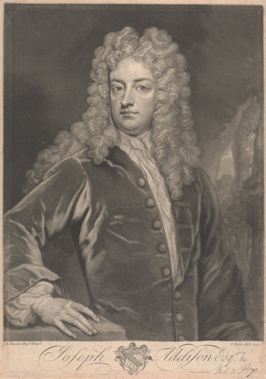 Joseph Addison Esq. da John Faber the younger