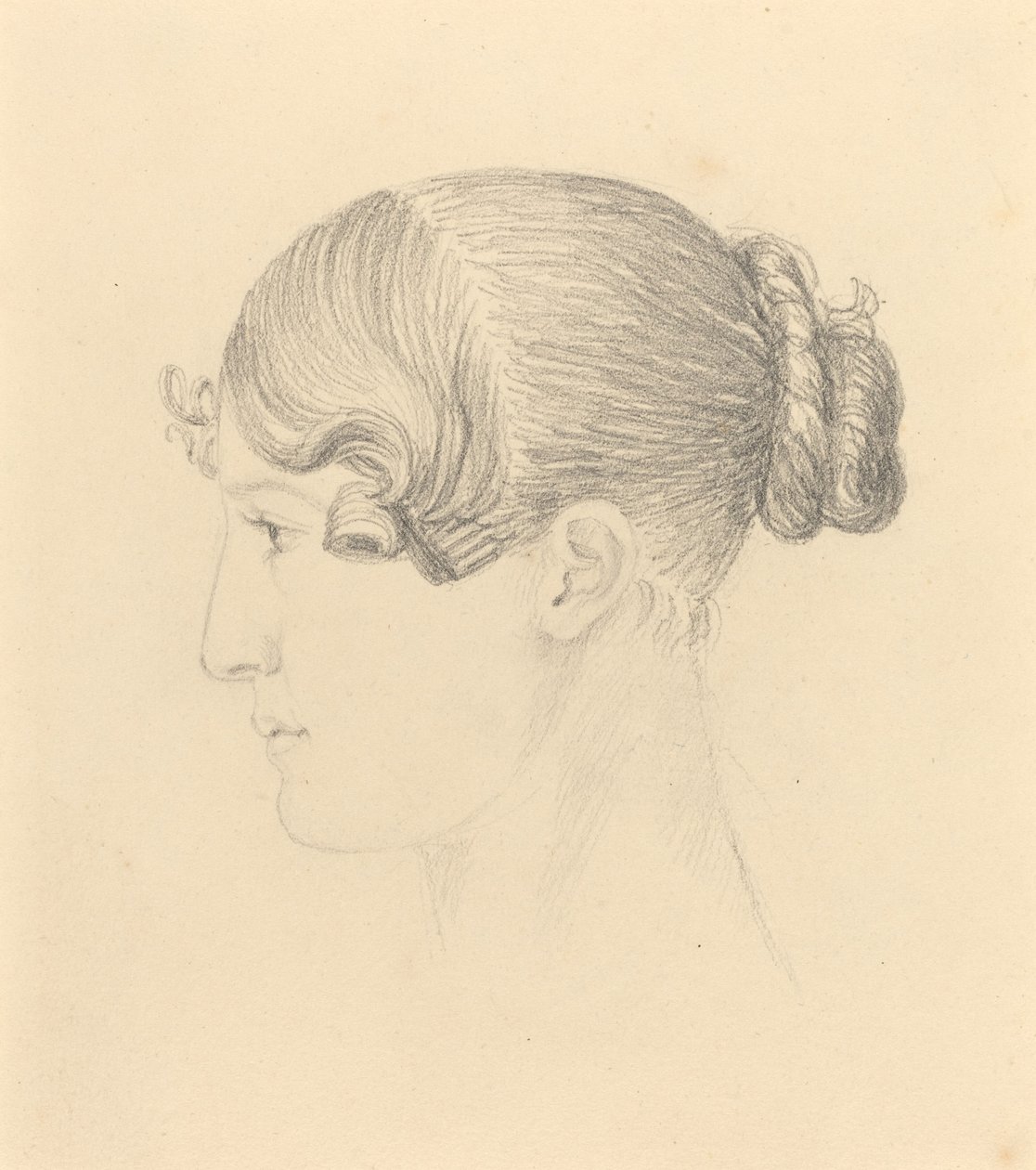 Testa di una donna (Theresa Turner?) da John Flaxman