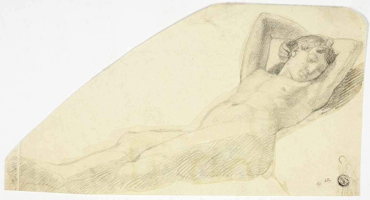 Ragazza nuda addormentata da John Flaxman