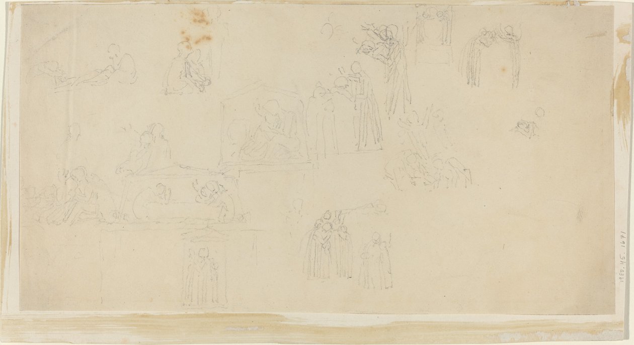 Foglio di studi da John Flaxman