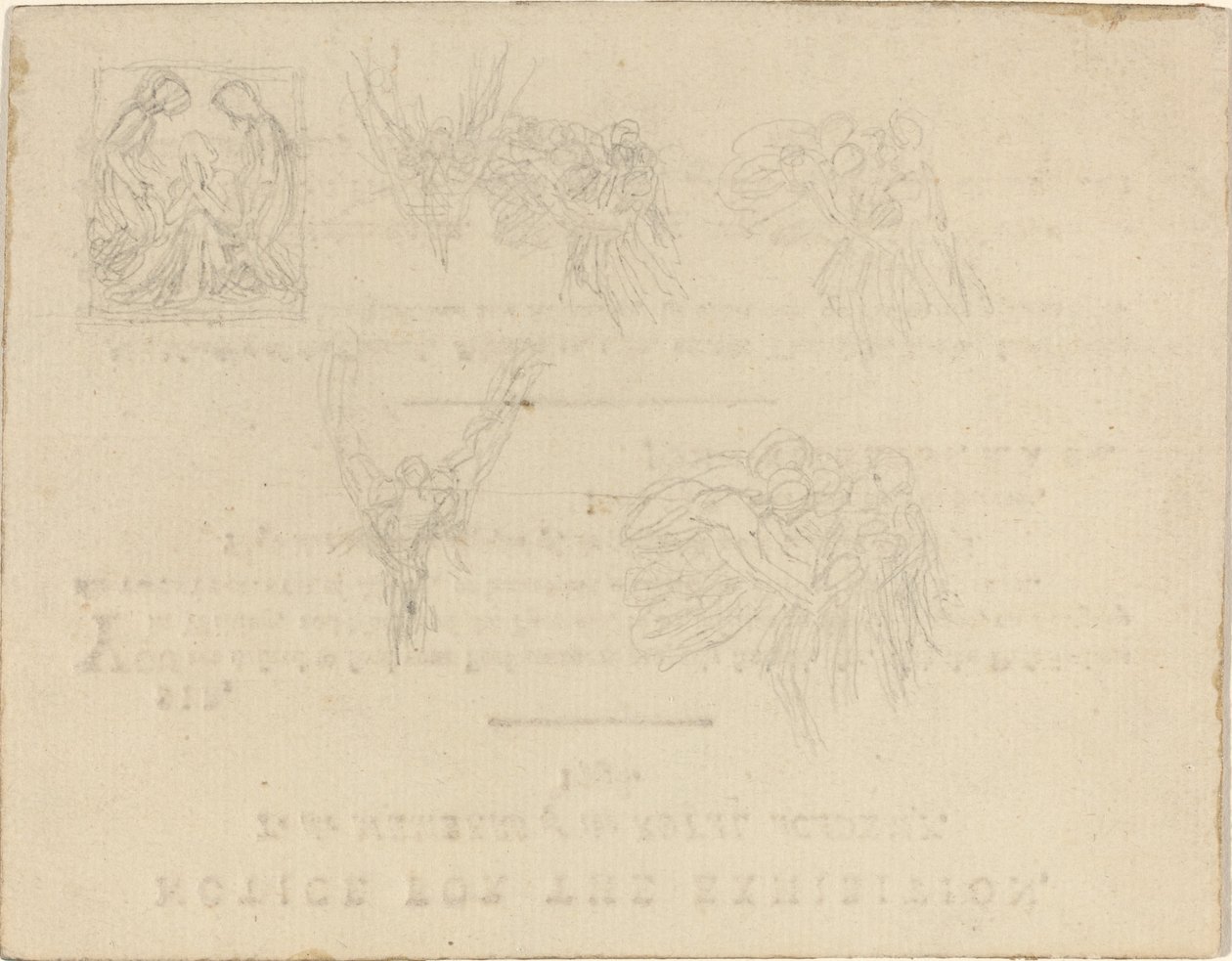 Foglio di Studi da John Flaxman