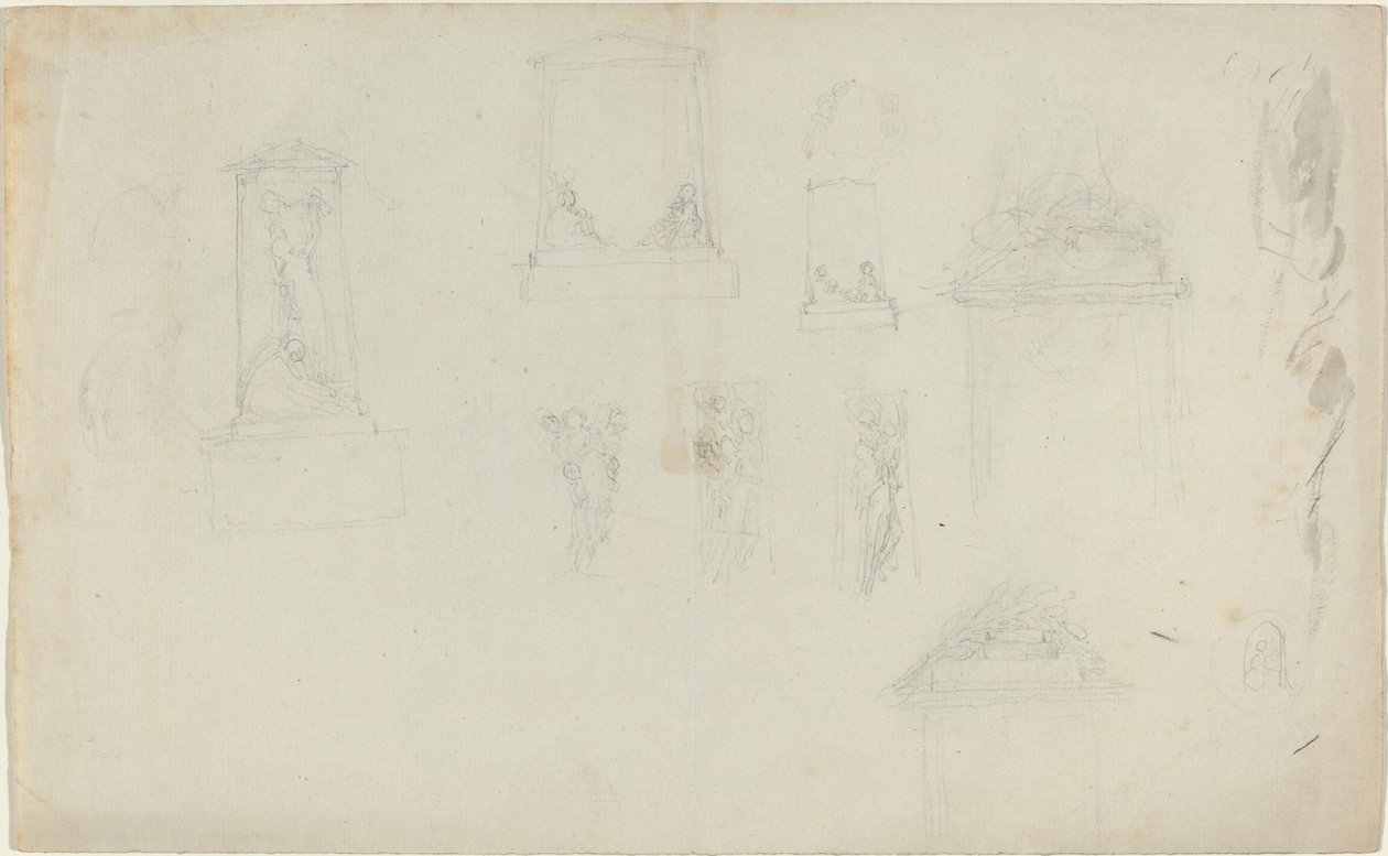 Studi per un Monumento da John Flaxman