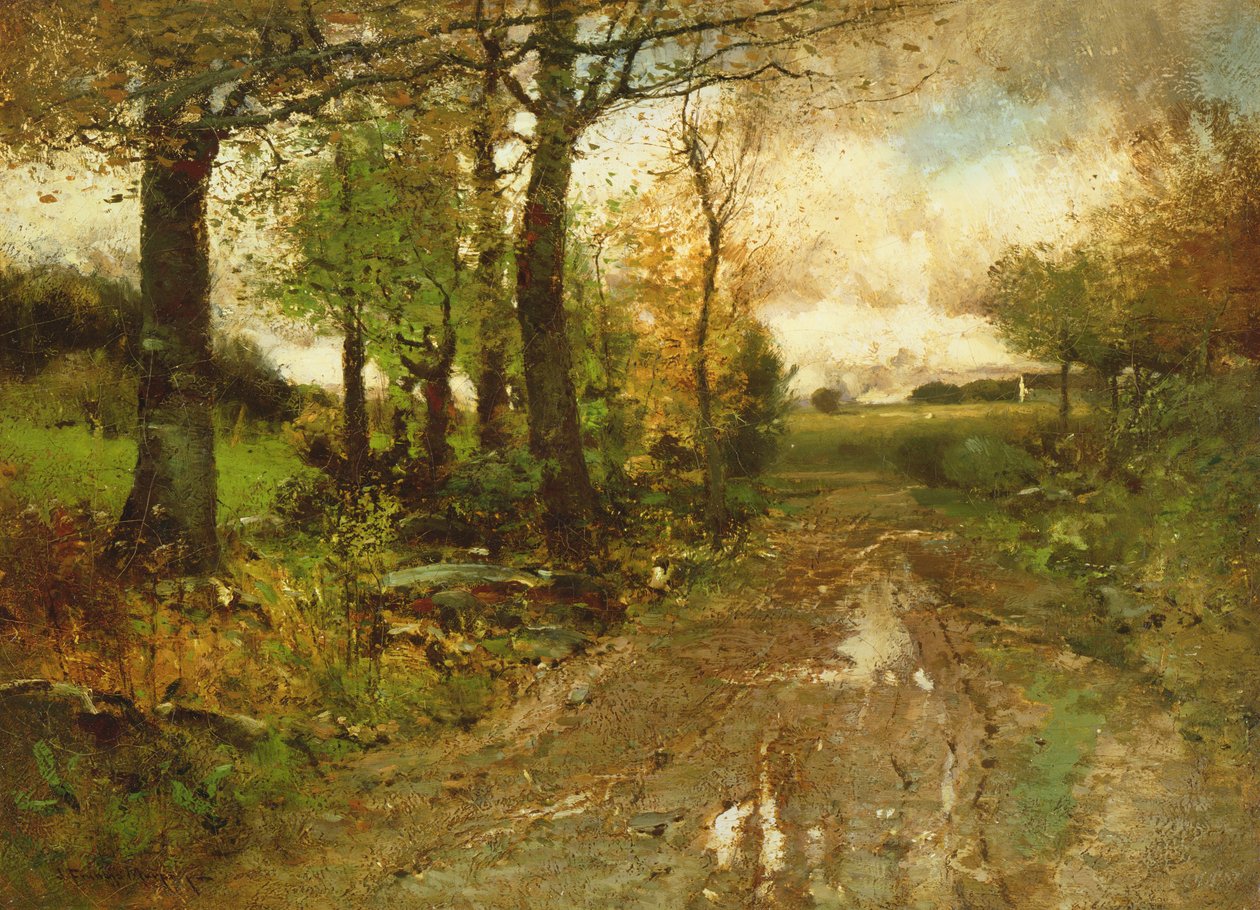 Strada attraverso il bosco da John Francis Murphy
