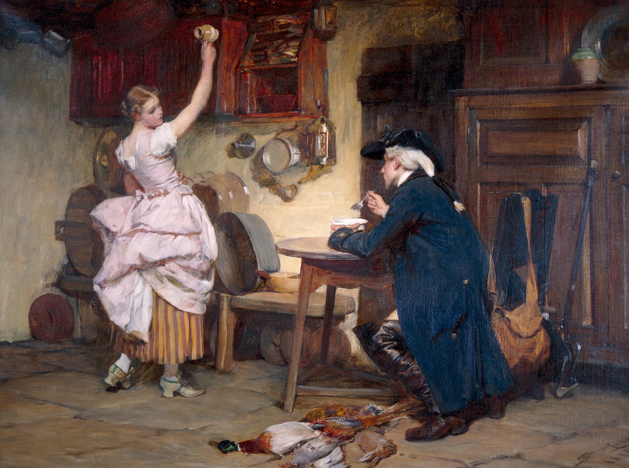 Flirtazione da John Francis Rigaud