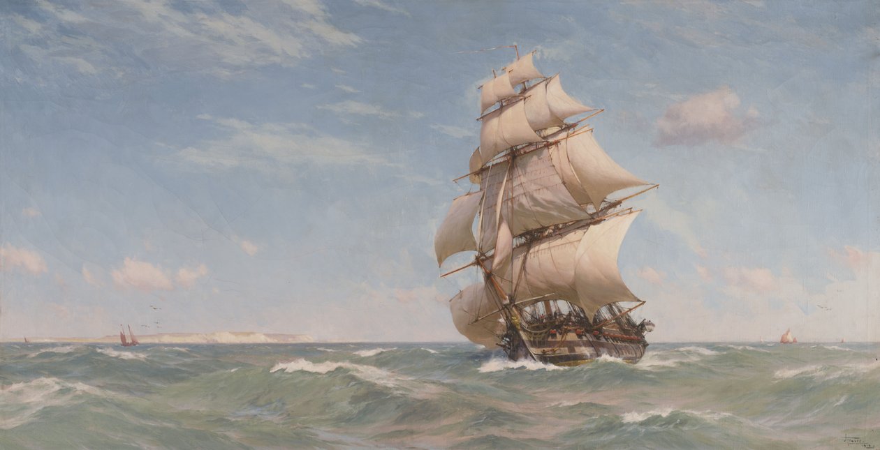 Vela piena da John Fraser