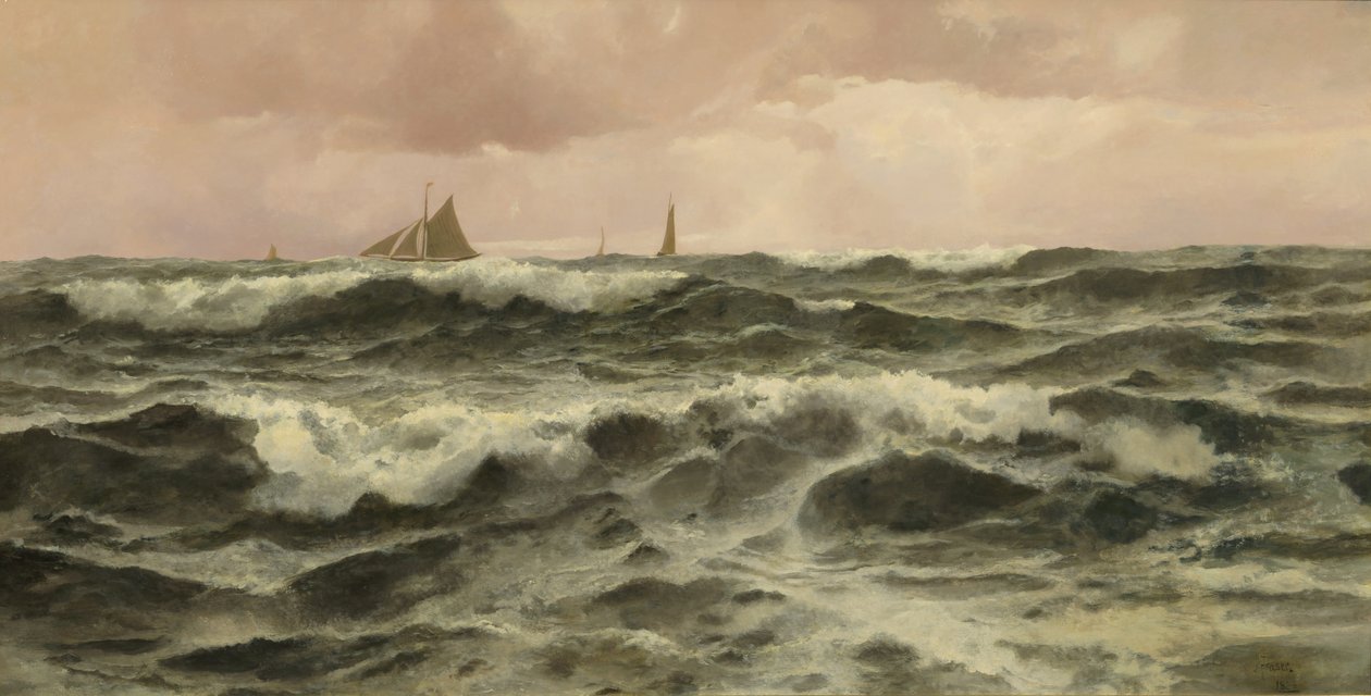 Al largo di Folkestone, 1886 da John Fraser