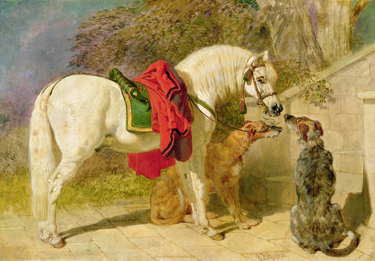 Gli animali domestici dello scudiero da John Frederick Herring Jnr
