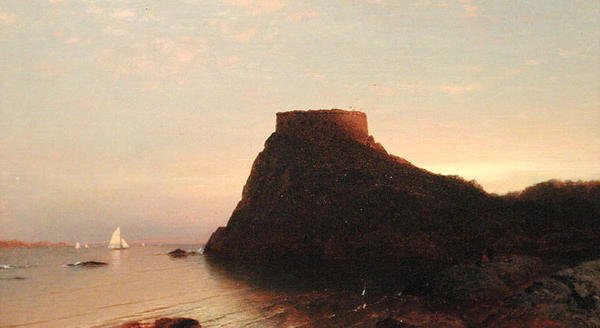 Fort Dumpling, Rhode Island da John Frederick Kensett