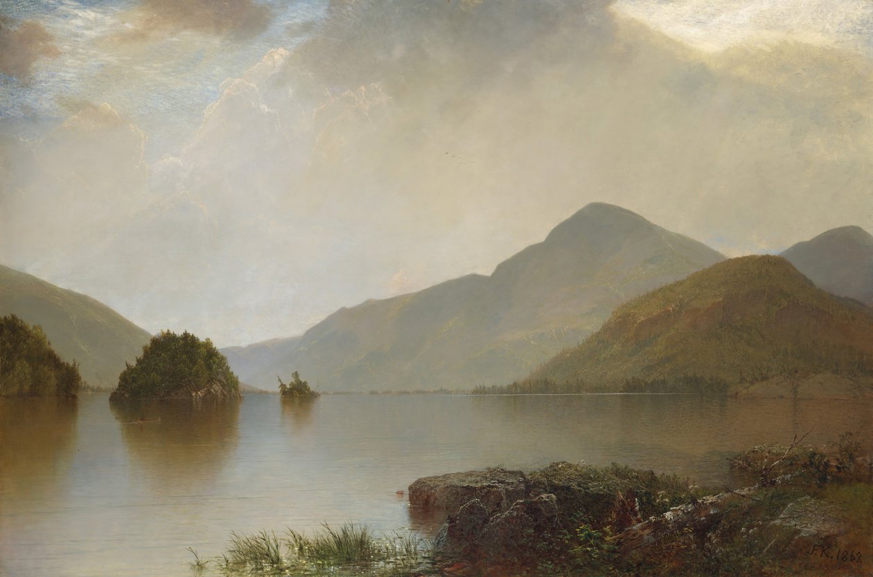 Lago George, 1869 da John Frederick Kensett